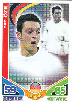 Mesut Ozil Germany 2010 World Cup Match Attax #98